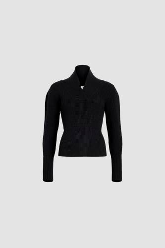 SHAWL COLLAR JUMPER