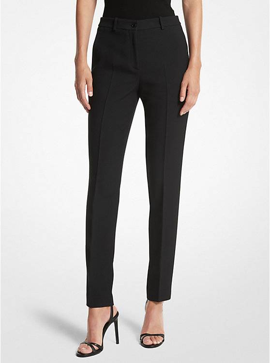 Samantha Double Crepe Sablé Pants