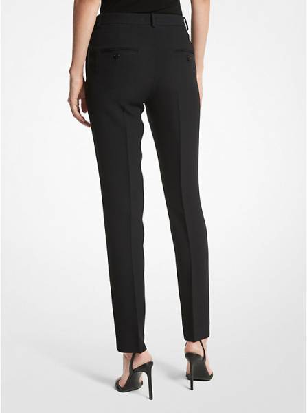 Samantha Double Crepe Sablé Pants