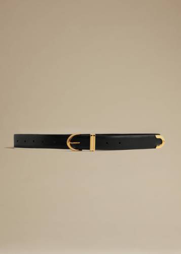 BAMBI SKINNY BELT WITH GOLD HARDWARE