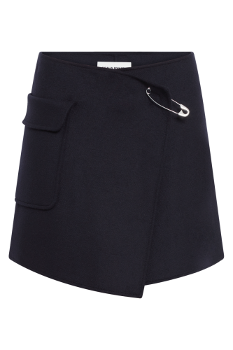 Reversable wrap skirt