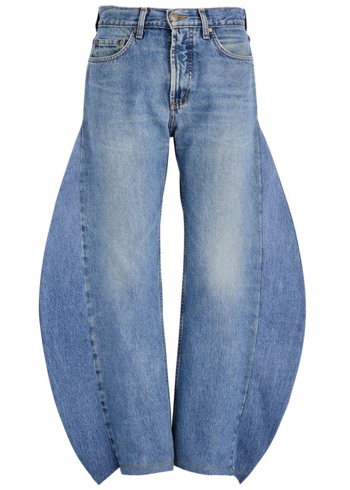 UPCYCLED JEANS W SIDE INSERTS