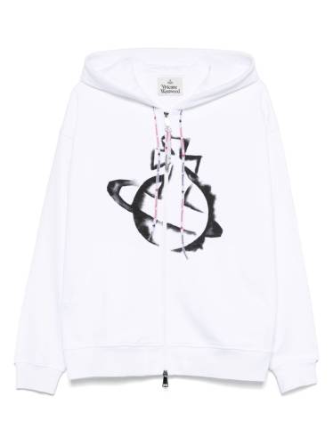 STENCIL ORB RUGGED ZIP HOODIE