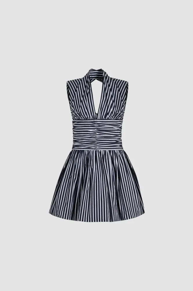 SLEEVELESS BLOOMER MINI DRESS