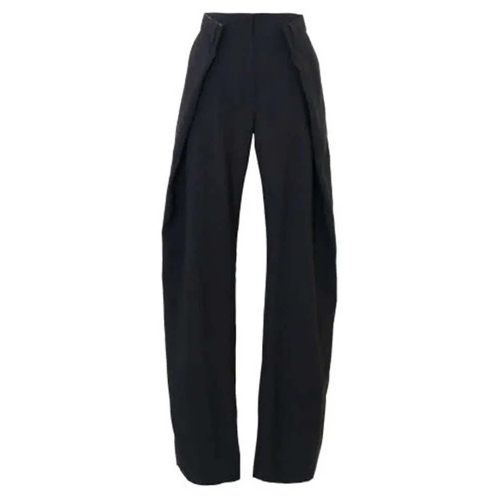 PLEATED WIDE TROUSER