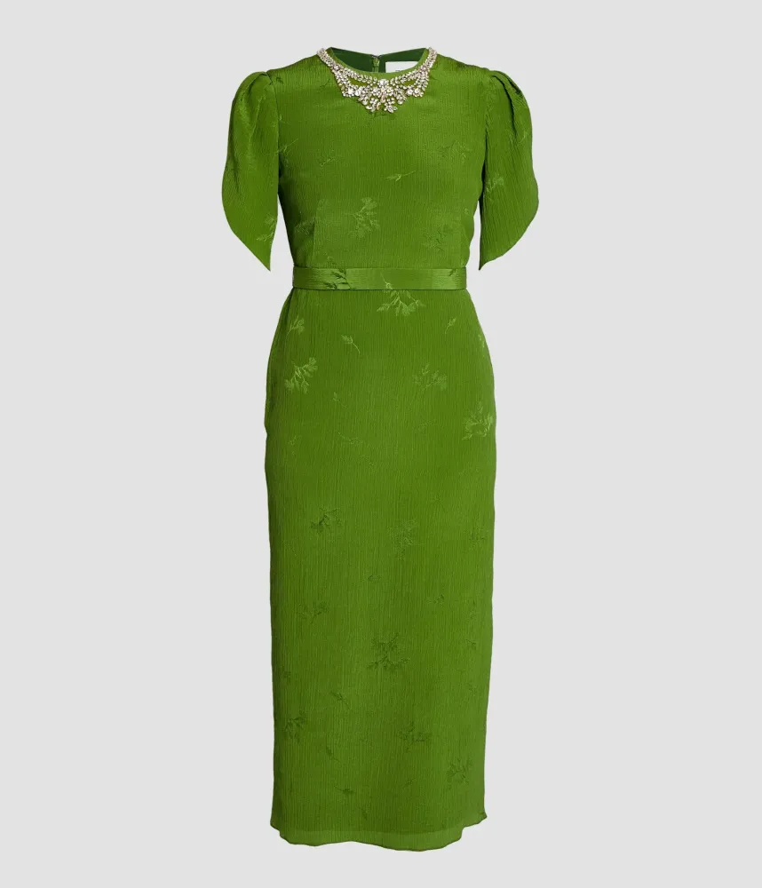SHORT SLEEVE COCKTAIL DRESS