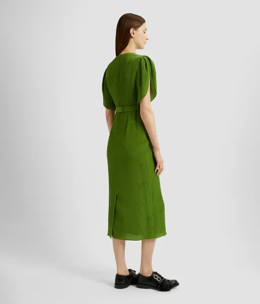 SHORT SLEEVE COCKTAIL DRESS