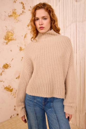 VERON ALPACA KNIT TURTLENECK