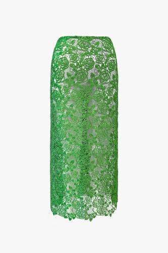 SKIRT ROSE CROCHET LACE