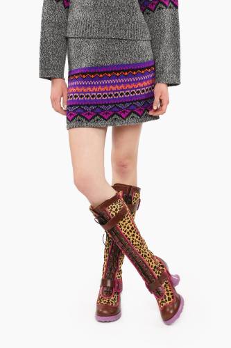 SKIRT MINI FAIR ISLE