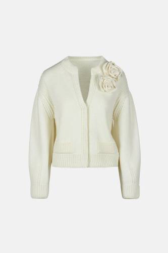MONTECARLO Cardigan with appliqué