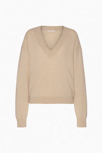 RYLA CASHMERE V-NECK PULLOVER
