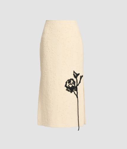 PENCIL MIDI SKIRT