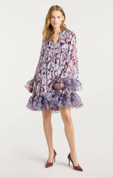 MULTI TULIP CLAIRETTE DRESS