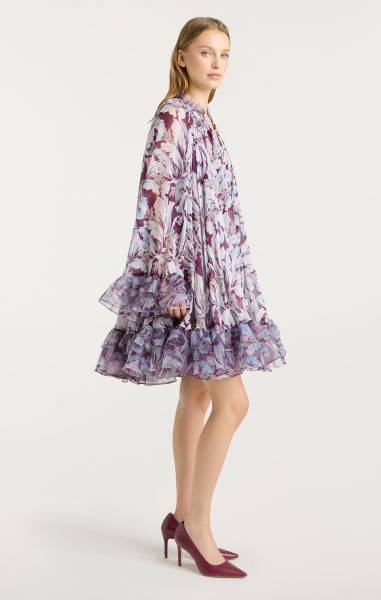 MULTI TULIP CLAIRETTE DRESS