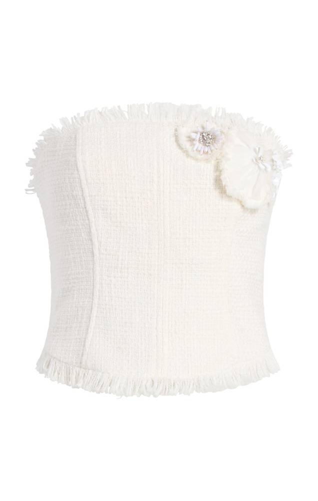 CRUNCHY FLOWER HENRIETTE TOP