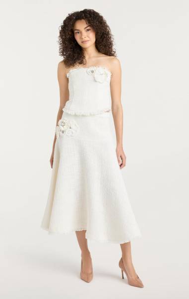 CRUNCHY FLOWER HENRIETTE TOP