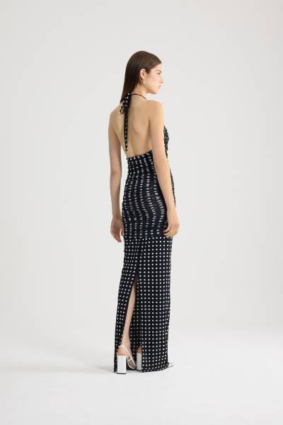 LONG EVENING DRESS