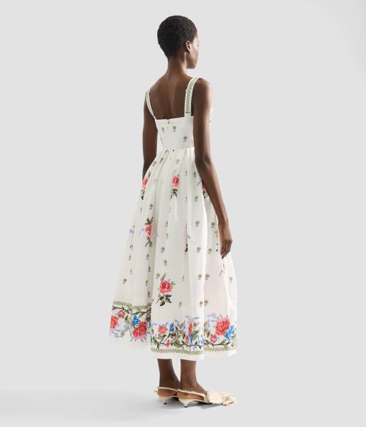 SLEEVELESS BUSTIER DRESS