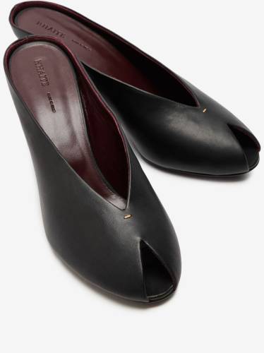CLOAK PEEP TOE MULE