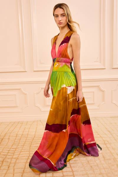 Boheme Silk Gown