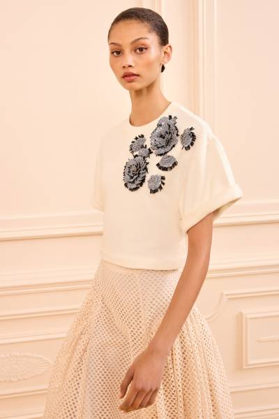 COVE TOP WITH EMBROIDERY