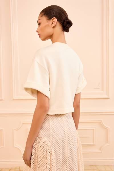 COVE TOP WITH EMBROIDERY