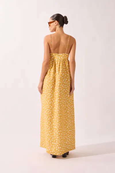 POLKA DOTS MAXI DRESS