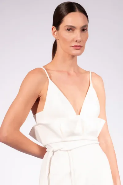 SOLID MAXI DRESS