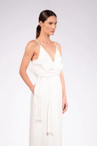 SOLID MAXI DRESS