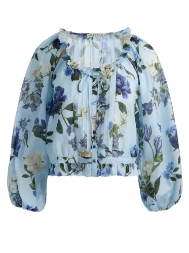 MCLAINE CROPPED BLOUSE
