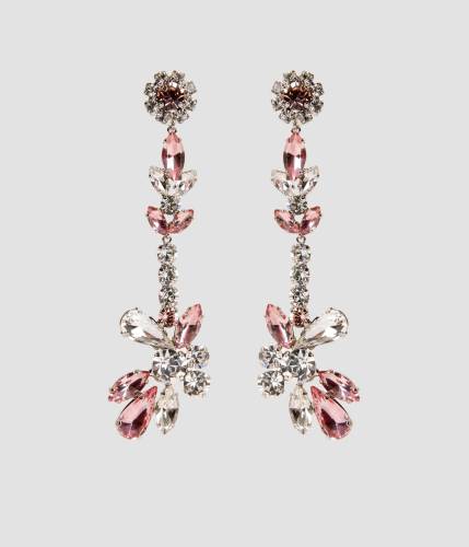 CRYSTAL LONG EARRINGS