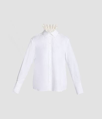 COTTON POPLIN LONG SLEEVE SHIRT