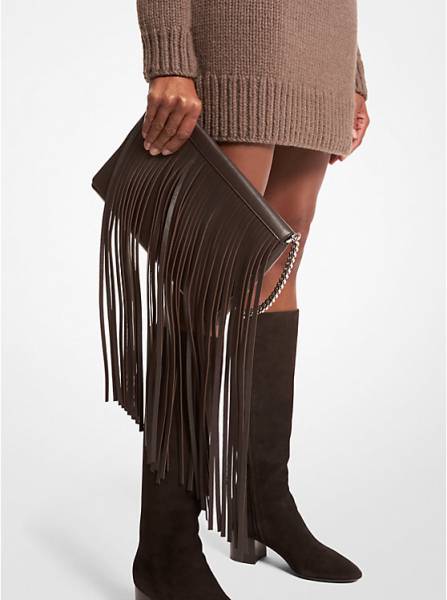 FRINGE CLUTCH