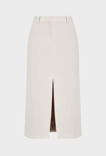 Midi Trouser Skirt in Admiral Crepe